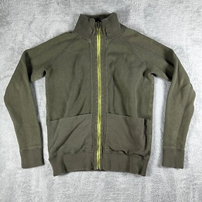 Chaqueta Lululemon Mujer Pequeña Savasana Reversible Cremallera Completa Rendimiento Verde Foto 1 de 4