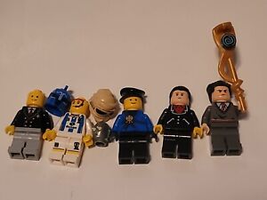 Mixed Lot 5 Lego Minifigs&Accessories Star Wars R2D2 Police Men Minifigure Snake
