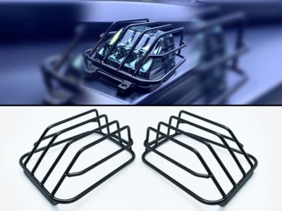 Cubierta de jaulas protectoras de luz de esquina de señal de giro delantera para Mercedes Benz Clase W463 G Foto 1 de 4