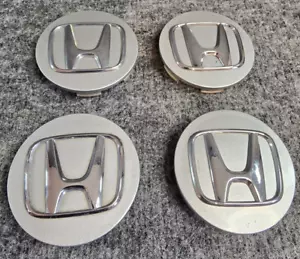 (4) 2000-2020 Honda Accord Center Silver Wheel Center Cap PS+PPE 44742 #100 - Picture 1 of 8