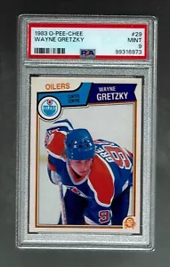 1983-84 OPC. Wayne Gretzky #29 PSA 9. nice centering - Bild 1 von 2