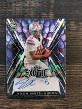 2023 Leaf Exotic JAXON SMITH-NJIGBA XRC 1/2 BA-JSN Dragon Crystal Seahawks! 