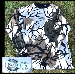 Vintage Predator Camouflage Shirt XL Long Sleeve Hunting USA VTG - Picture 1 of 12