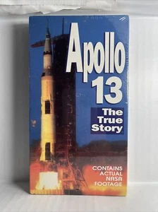 Apollo 13 The True Story VHS 1995 Contains Actual NASA Footage Sealed - Picture 1 of 4
