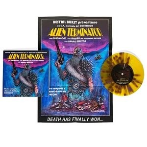 GOATMOON Alien Terminator 7" EP Splatter Vinyl MAYHEM RIDE FOR REVENGE - Picture 1 of 4