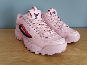 fila shoes women pink