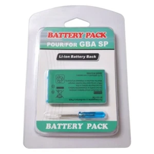 GBA SP Rechargeable Battery, 3.7v, Game Boy Advance SP, Lithium, Replacement - Picture 1 of 6