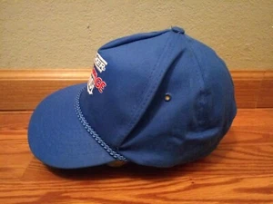Vintage Walker Advantage Racing Mufflers Snapback Trucker Hat Blue - Picture 1 of 11