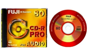 Fuji CD-R Pro 80 - CDR Audio Rohling Recordable Disc - Neu & Versiegelt - Bild 1 von 6