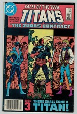 Tales of the Teen Titans 44 1st Nightwing Mark Jewelers variant DC 1984 VG