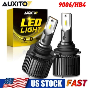 9006 LED Headlight HB4 High Low Beam Bulbs Super White Lights High Quality EON - Picture 1 of 12