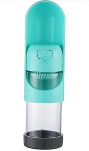 Portable Pet Water Bottle Filter Dog Puppy Travel Drinking Cup Dispenser Bowl - Picture 1 of 6