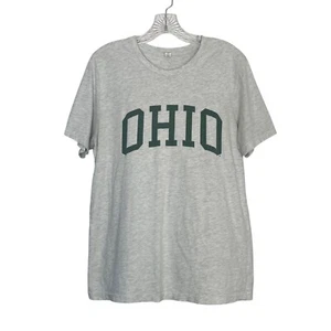 Ohio University OU Tshirt Mens Small Gray Bella+Canvas Fanwear NCAA - Picture 1 of 9