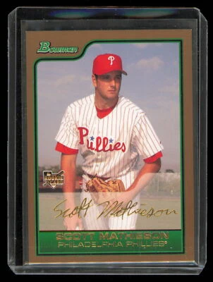 2006 Bowman Draft Picks & Prospects #BDP28 Scott Mathieson Gold - Image 1 of 2