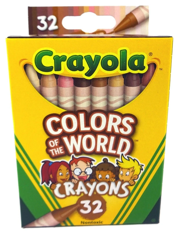 Crayola Multicultural Crayons - 32 Count