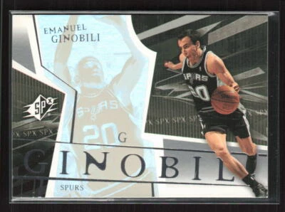 UD SPx #78 2003 Emanuel Ginóbili Foto 1 de 2
