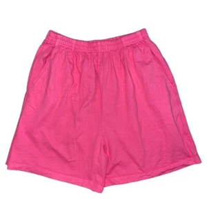 FRESH PRODUCE 2X Papaya Fruit Pink $55.00 Classic Jersey Cotton Shorts NWD 2X - Picture 1 of 4