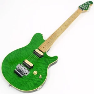 Sterling by MUSIC MAN AX40D / Translucent Green [Used] w/soft case - Picture 1 of 11