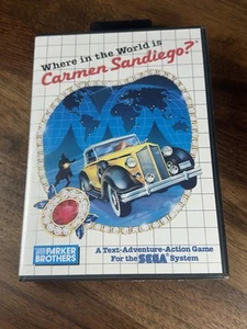 Where in the World is Carmen Sandiego? Sega Master System, Factory Sealed, Mint - Picture 1 of 14