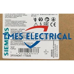 1PC New Spot Goods Siemens 3RW4047-1TB05 Soft Starter DHL Fast shipping With War - Picture 1 of 2