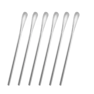 6.2 In Stainless Steel Long Coffee Spoon Stirring/Stir Stick,Drink Stirrer Mi... - Picture 1 of 7