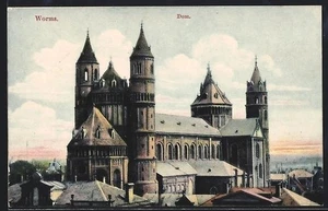 Ansichtskarte Worms, Blick zum Dom  - Picture 1 of 2