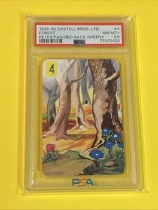 1939 CASTELL BROS. PETER PAN FOREST RED BACK #4 PSA 8.5 - POP 1, 2 HIGHER - Picture 1 of 2