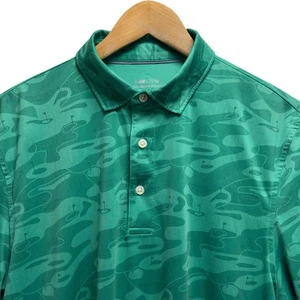 Vineyard Vines On The Go Performance Herren Gr. M grün Golfplatz Palmero Polo - Bild 1 von 5