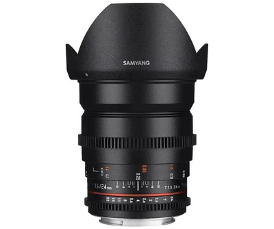 Samyang 24mm T1.5 VDSLR II Lens - Nikon F Mount - image 1 of 4