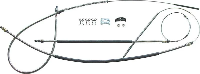 1979-81 Chevrolet Camaro/Pontiac Firebird; Park Brake Cable Set; 4-Wheel Disc; - Image 1 of 1