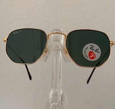 Gafas de sol polarizadas unisex Ray Ban RB3548N 001 58 Arista redondas 51 mm Foto 1 de 3