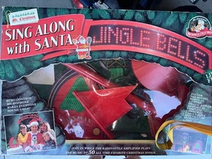 Mr. Christmas Sing Along With SANTA KARAOKE reproduce 50 canciones 1993 con pantalla - Imagen 1 de 13