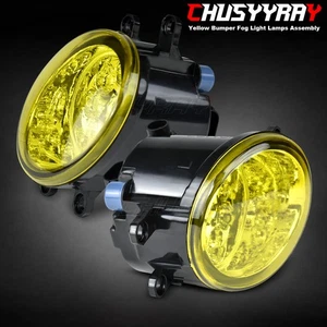 Pair Front Bumper LED Fog Light Yellow Driving Lamps For TOYOTA MATRIX 2009-2013 - Picture 1 of 10