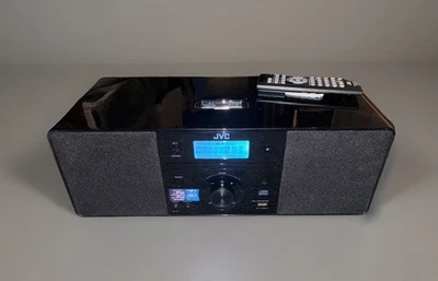 JVC Mini Stereo System USB Aux In iPod CD WMA MP3 Radio - Image 1 of 3