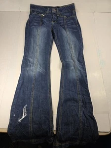 Pantalones de mezclilla acampanados ajustados Cinch Lynden para dama oscuros 25x32 tiro medio #MJ81454075 - Imagen 1 de 13