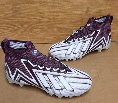 Adidas Freak 23 Inline Maroon/ White Football Cleats Mens Size 12 NWT  - Image 1 of 4