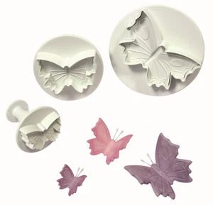 PME BUTTERFLY Icing Cutter Plastic Plunger Sugarcraft Tool for Cake Decoration - Picture 1 of 3