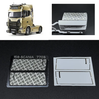 Placa de deslizamiento de luz trasera tablero decorativo para camión Tamiya 1/14 RC Scania 770s 56379 Foto 1 de 4