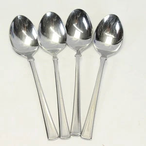 Mikasa Verona Oval Suppenlöffel 7 1/2" Edelstahl 18/8 Menge 4 - Bild 1 von 6