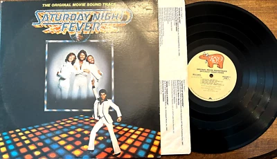 Saturday Night Fever Original SDTRK OG 1977 Vinyl 2-LP RSO RS-2-4001  VG++/VG+ - Image 1 of 3