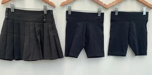 Girls School Uniform Bundle Skirt Shorts Age 3-4 Years M&S F&F - Picture 1 of 5