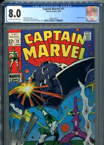 Captain Marvel #11 (Marvel 1969) CGC Certified 8.0 - Bild 1 von 3