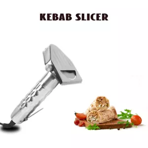 Affettatrice commerciale per kebab affettatrice per carne arrosto rosticceria 110-240 V 80 W - Foto 1 di 12