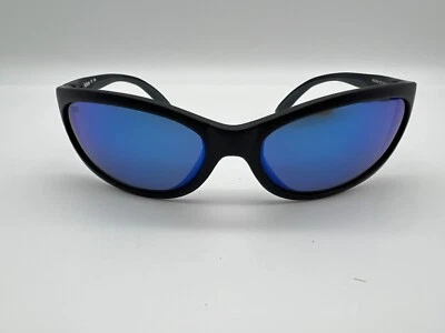 NUEVO Gafas de sol polarizadas Costa Del Mar FATHOM negras/azules espejo vidrio 580G Foto 1 de 4