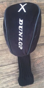 Dunlop Black Plush Sock Golf Head Cover - X - Picture 1 of 3