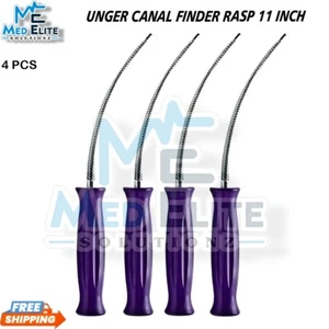 Unger Canal Finder Raspel 11 Zoll gebogener Phenolgriff chirurgisches Instrument - Bild 1 von 3