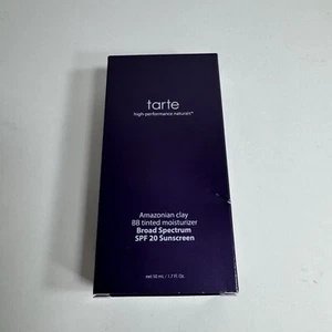 Tarte Amazonian Clay BB Tinted Moisturizer SPF 20 TAN 1.7oz Broad Spectrum New - Picture 1 of 7