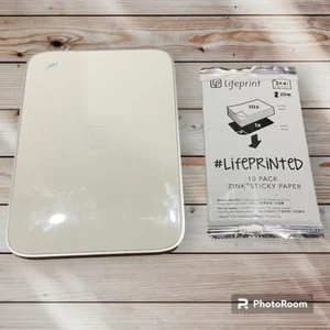 Lifeprint Wireless Video/Photo Printer 3x4.5", Zink Portable Printer - Picture 1 of 3