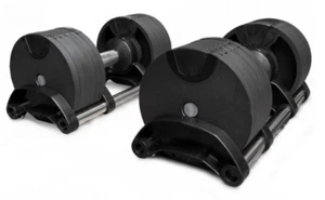 2x 24kg (4kg increment) 24kg Adjustable Dumbbell PAIR 12-in-1 - Picture 1 of 5