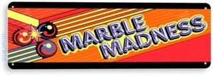 TIN SIGN Marble Madness Arcade, Años 80, Retro, Consola, Carpa, Decoración de Juegos, B031 - Imagen 1 de 3